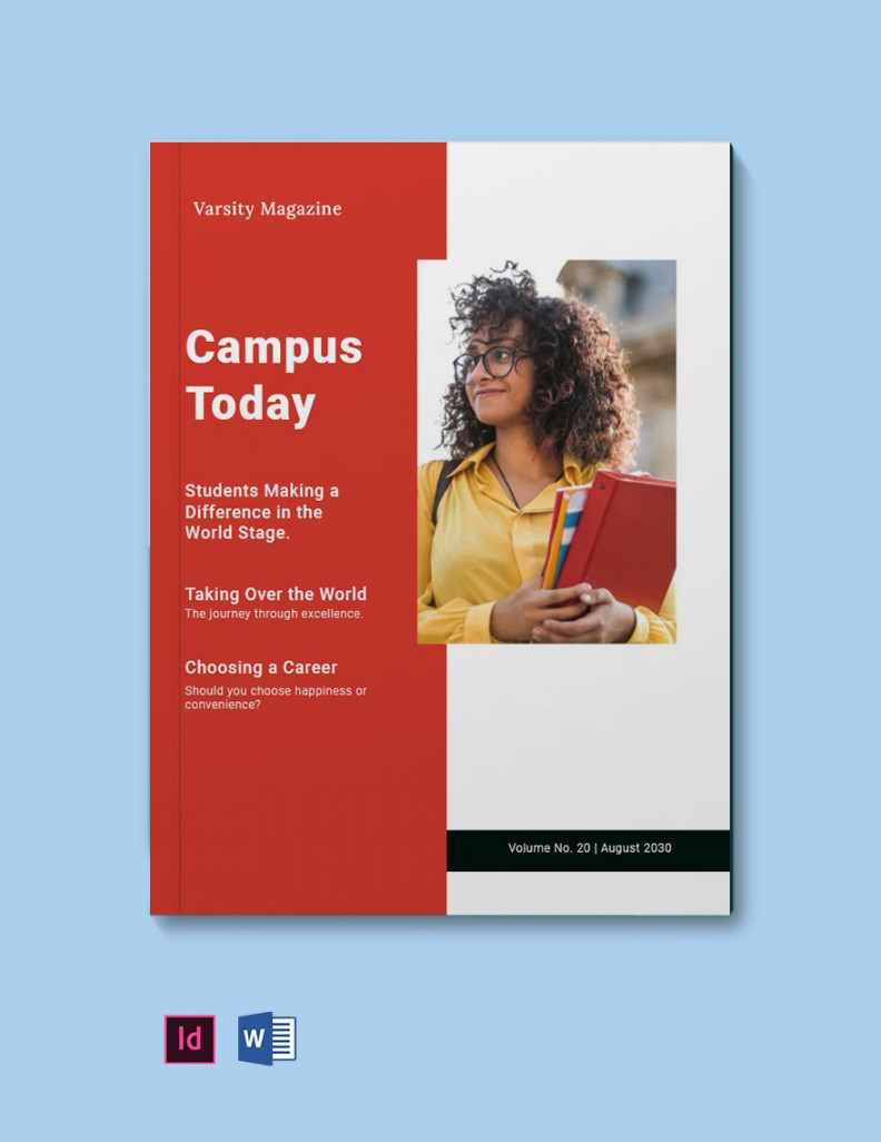 FREE Student Magazine Template - Download in Word, PDF, Photoshop