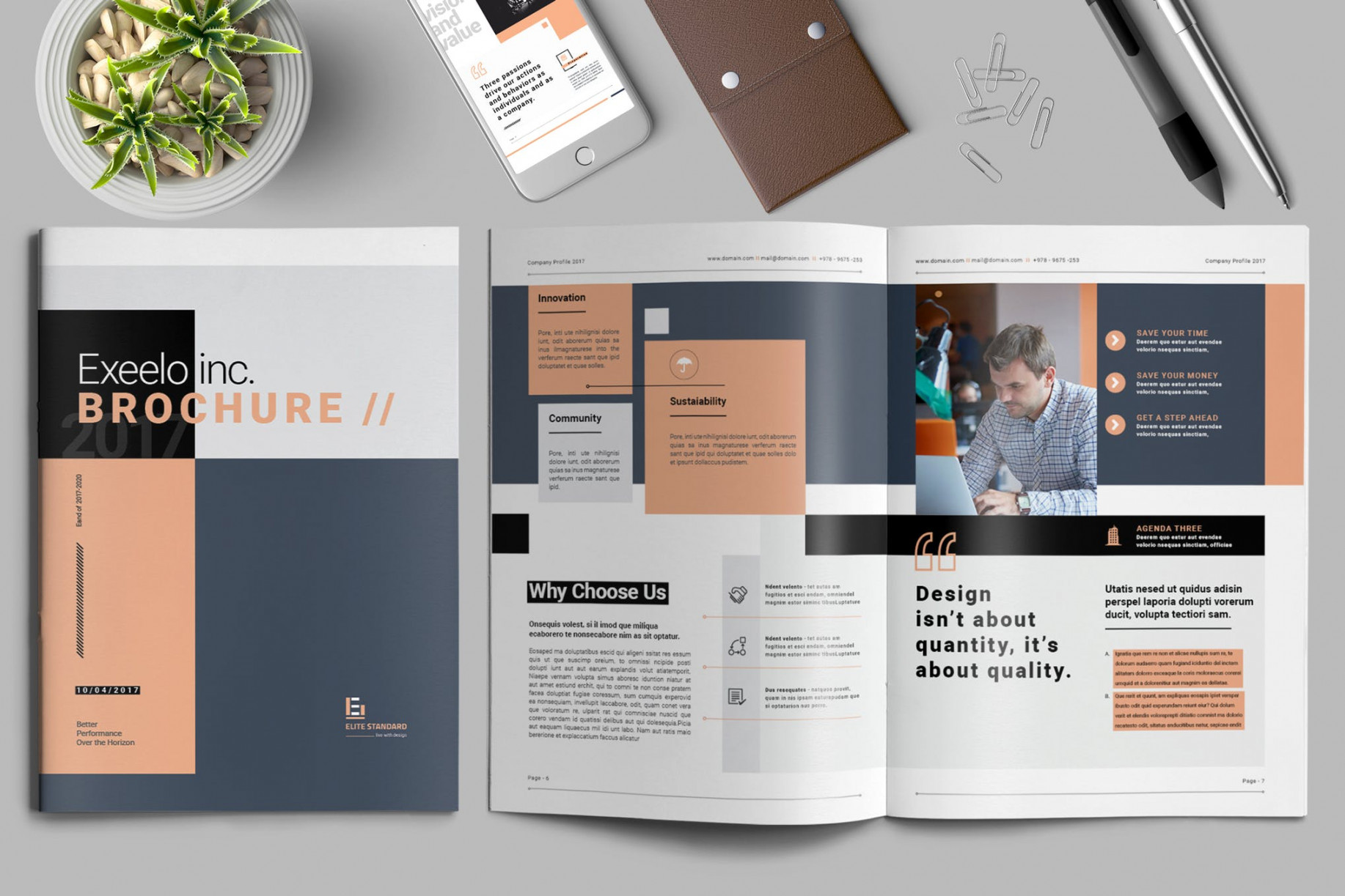 Fresh InDesign Brochure Templates ()  Redokun Blog