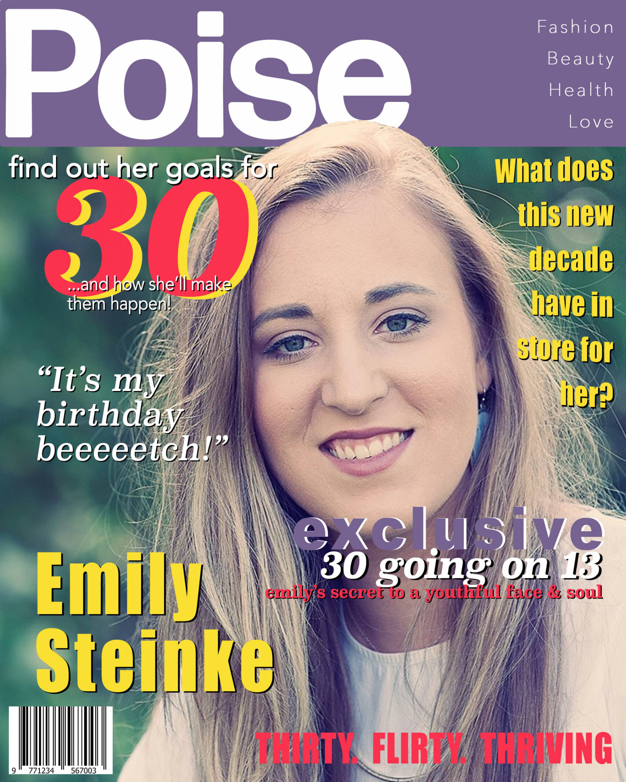 Going on  Custom Poise Magazin-Cover - Etsy