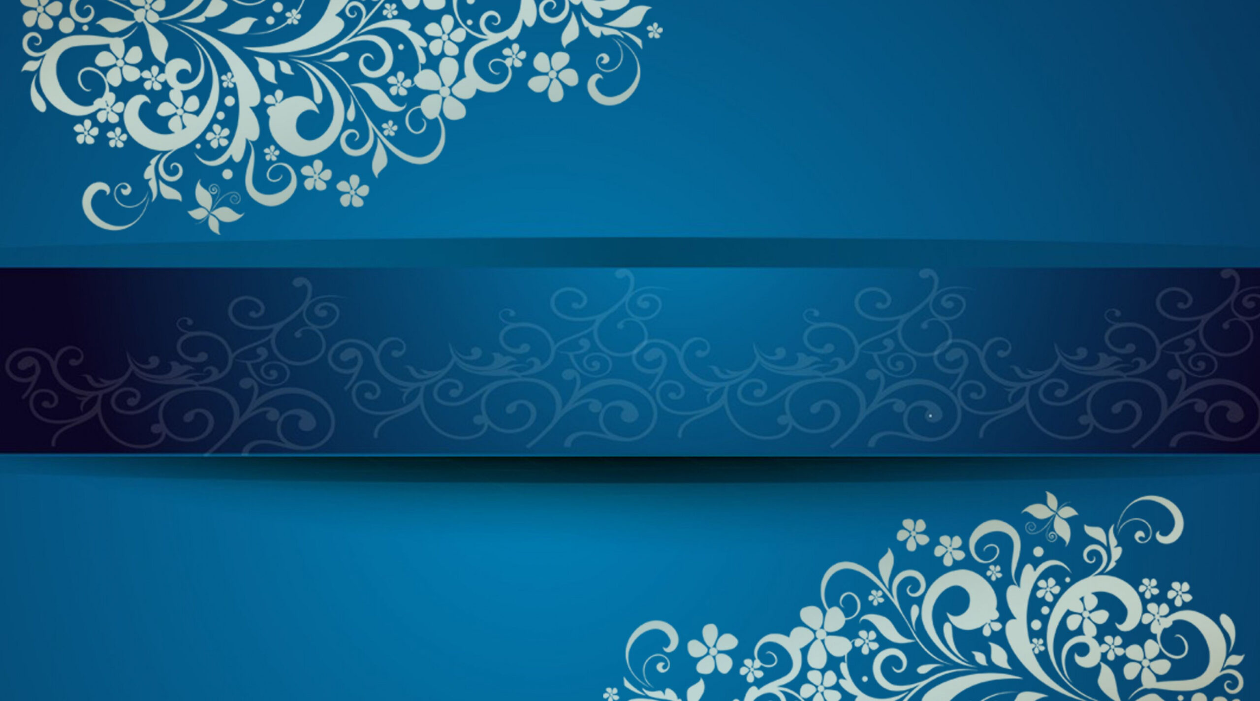 Gorgeous Blue Background Business Cards Creative Front, Wallpaper