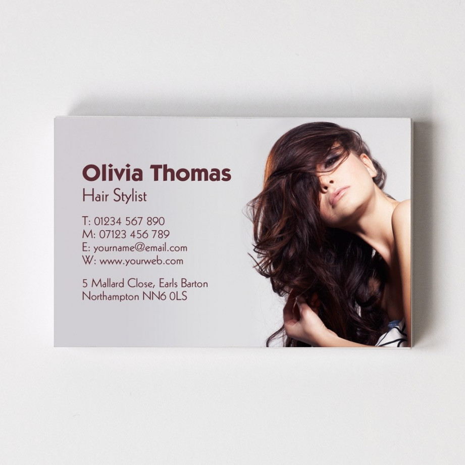 Hairdresser Templated Business Card   Able Labels