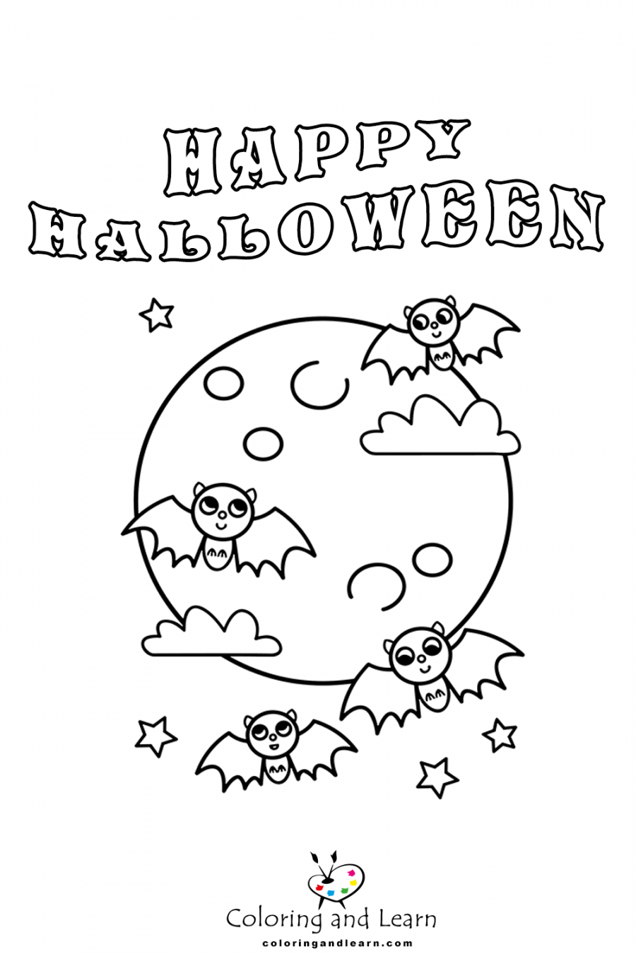 Halloween Coloring Pages () - Coloring and Learn