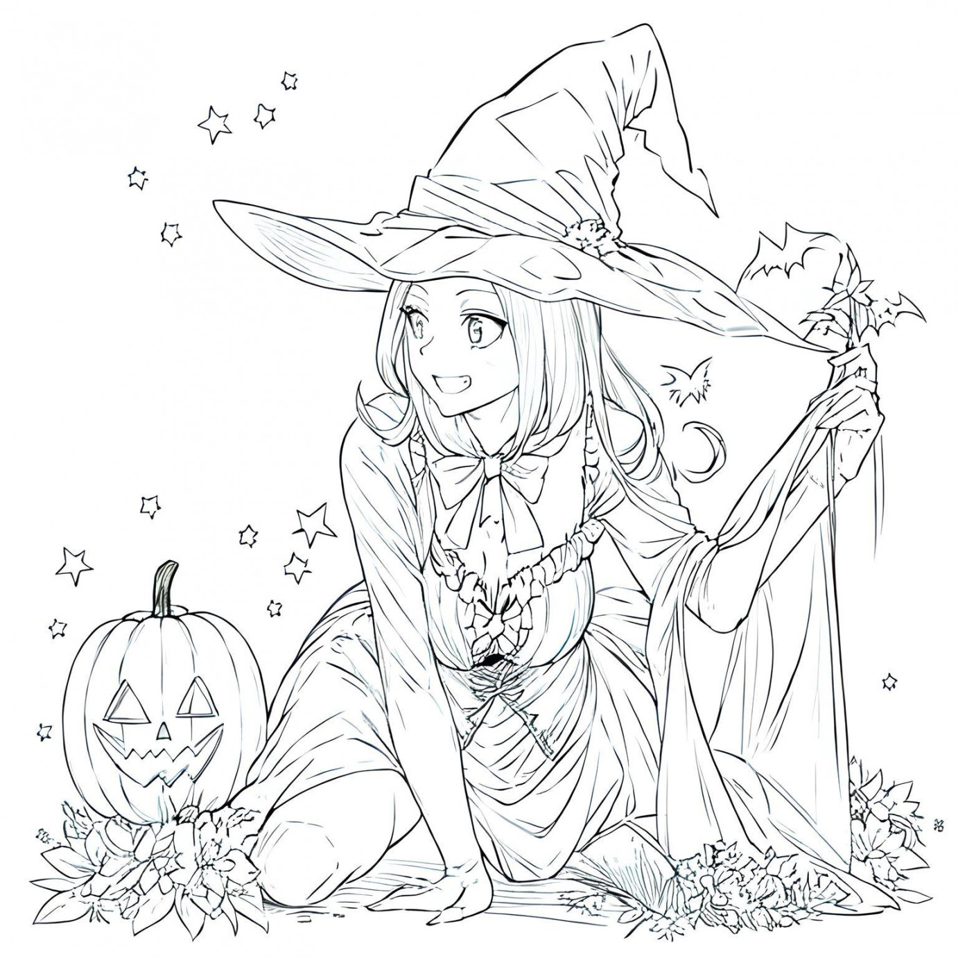 Halloween Coloring Pages: Free & Printable Coloring Pages Fotor