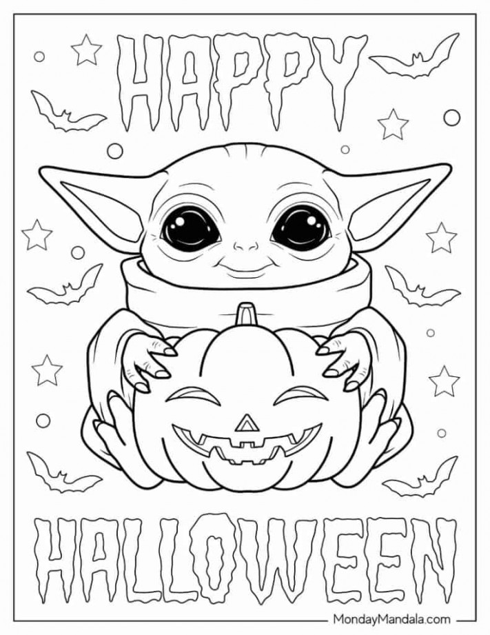 Halloween Coloring Pages (Free PDF Printables)