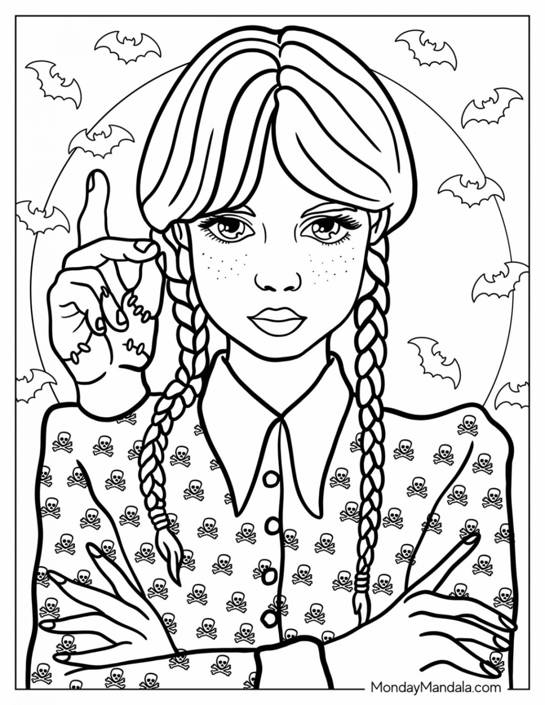 Halloween Coloring Pages (Free PDF Printables)