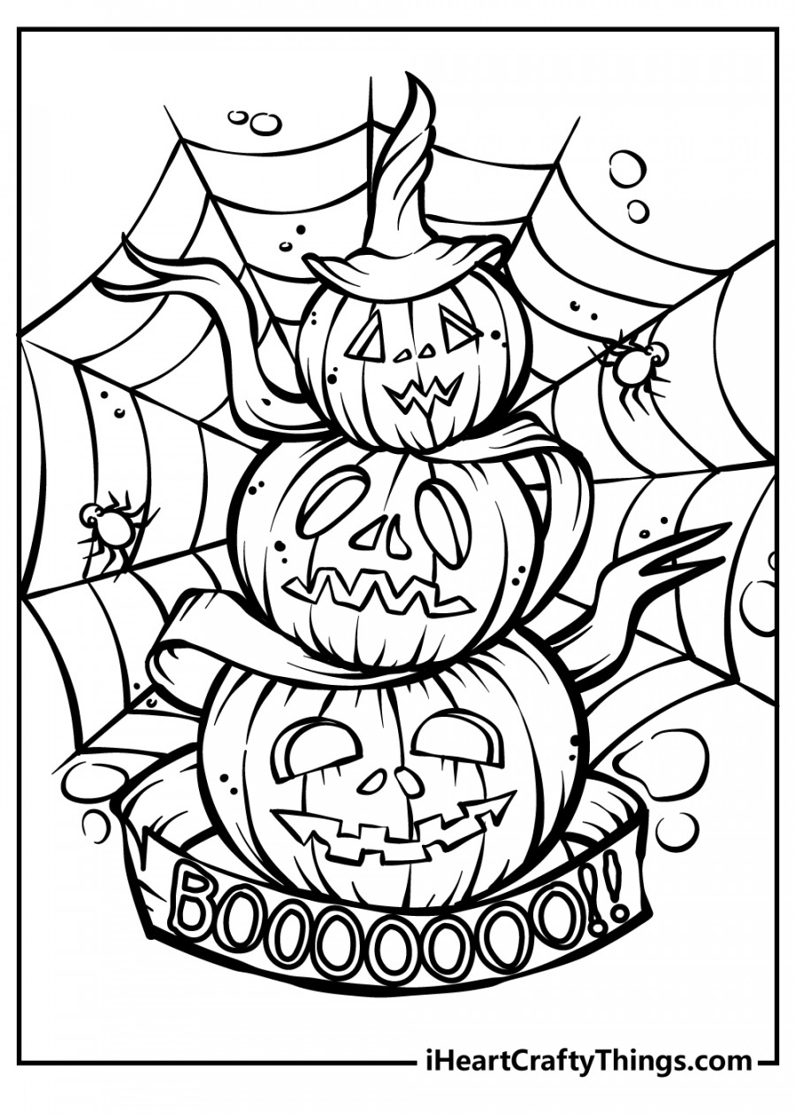 Halloween Coloring Pages (% Free Printables)