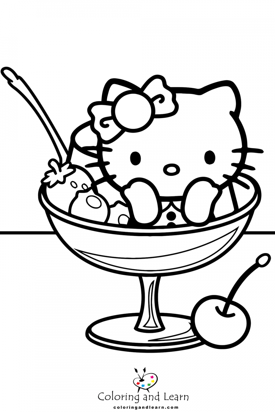 Hello Kitty Coloring Pages : u/Coloring_and_Learn