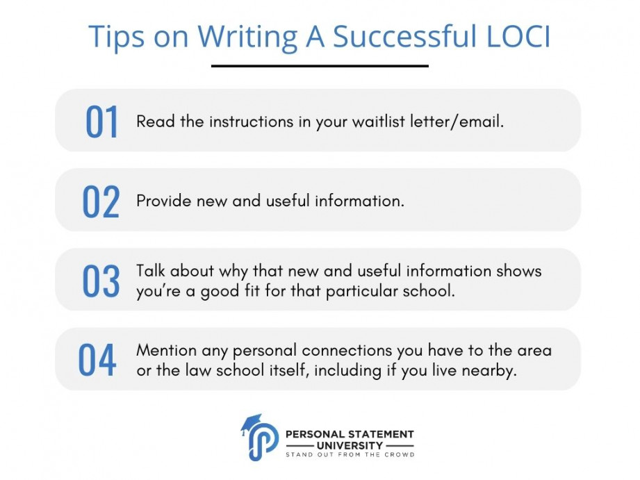 How to Write a Law School Letter of Continued Interest