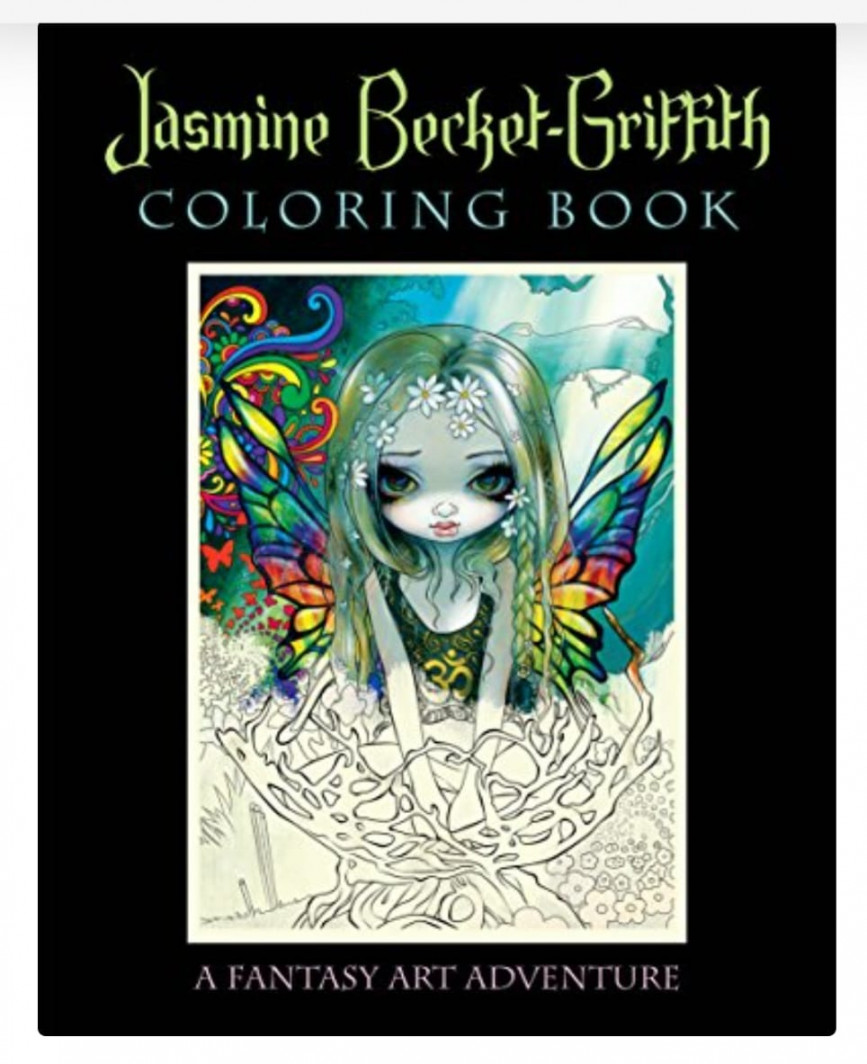 Jasmine Becket-Griffith A Fantasy Art Adventure Colouring Book