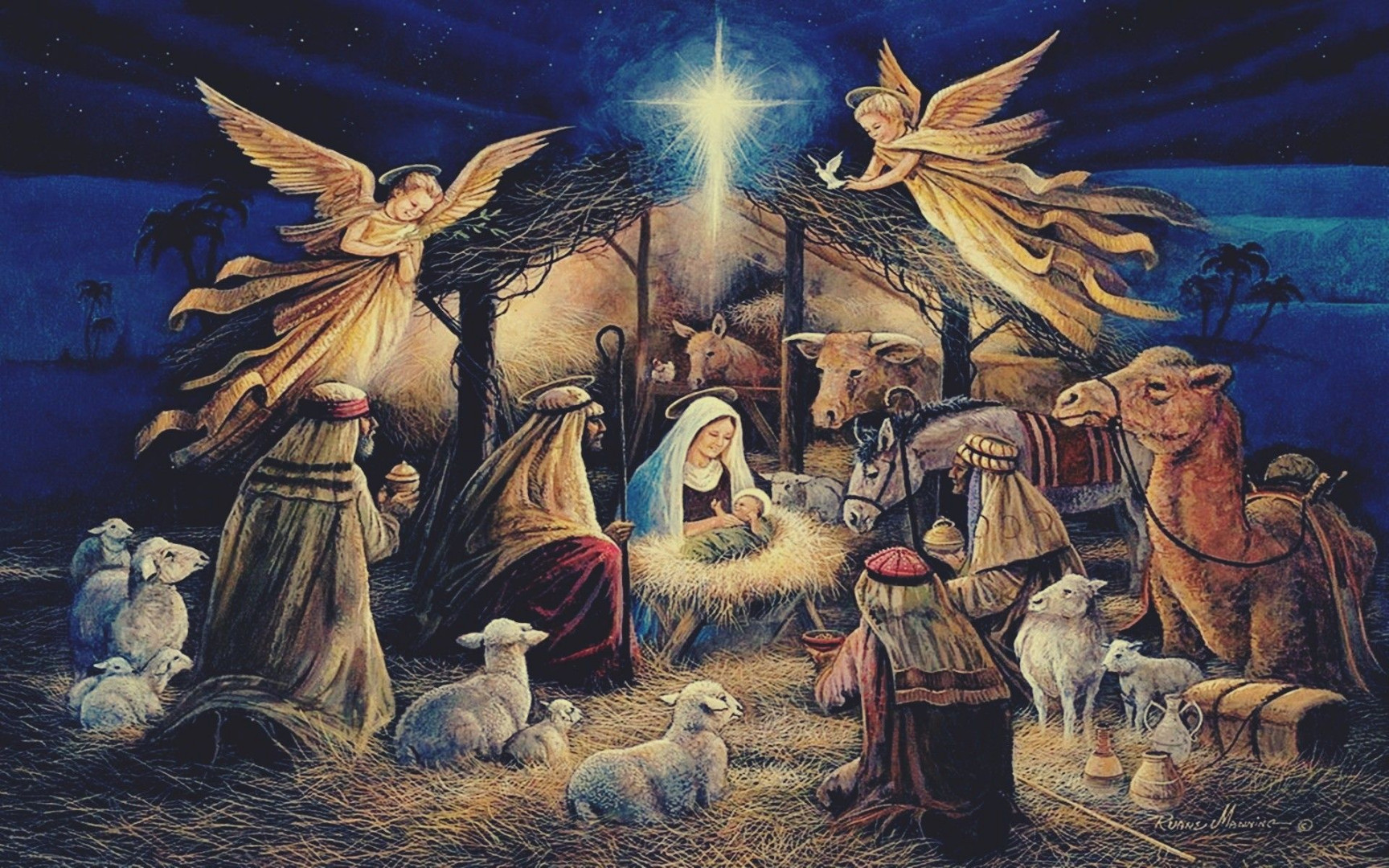 Jesus Christ Xmas Wallpapers - Wallpaper Cave