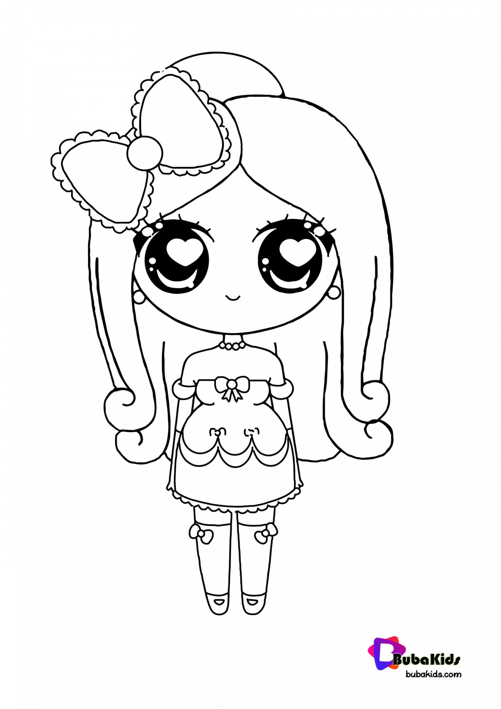 Kawaii Princess Coloring page Collection of cartoon coloring pages