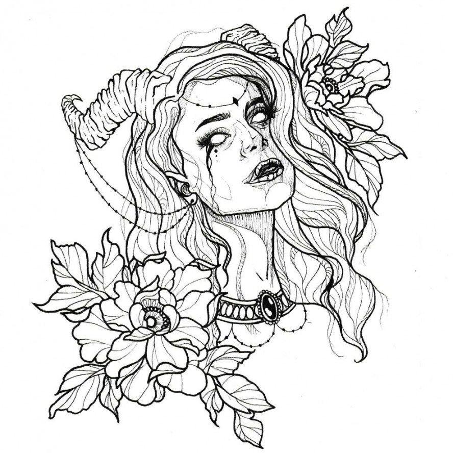 Lana Del Rey tattoo neo traditional  Girly art illustrations