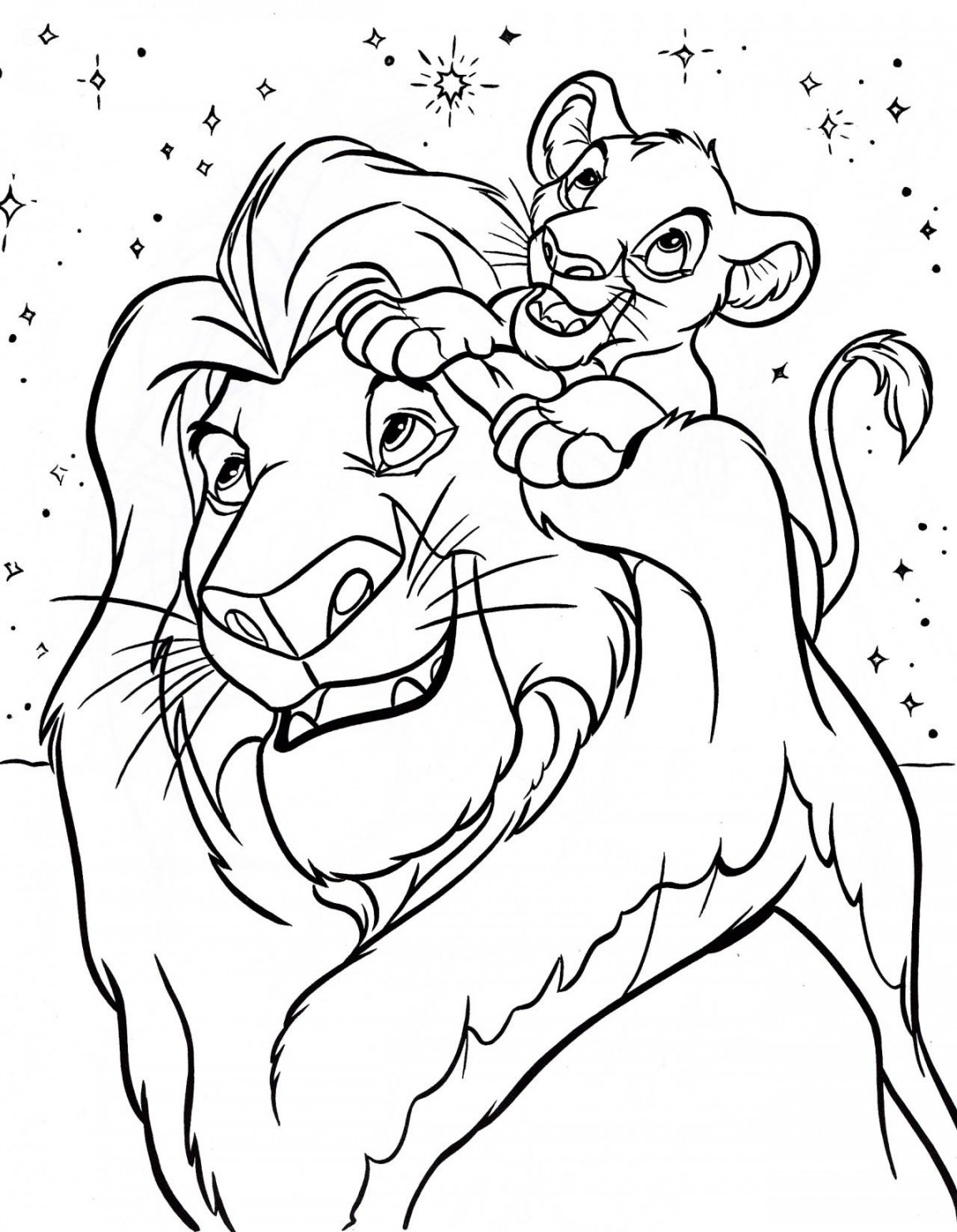 Lion King Coloring Pages - Best Coloring Pages For Kids