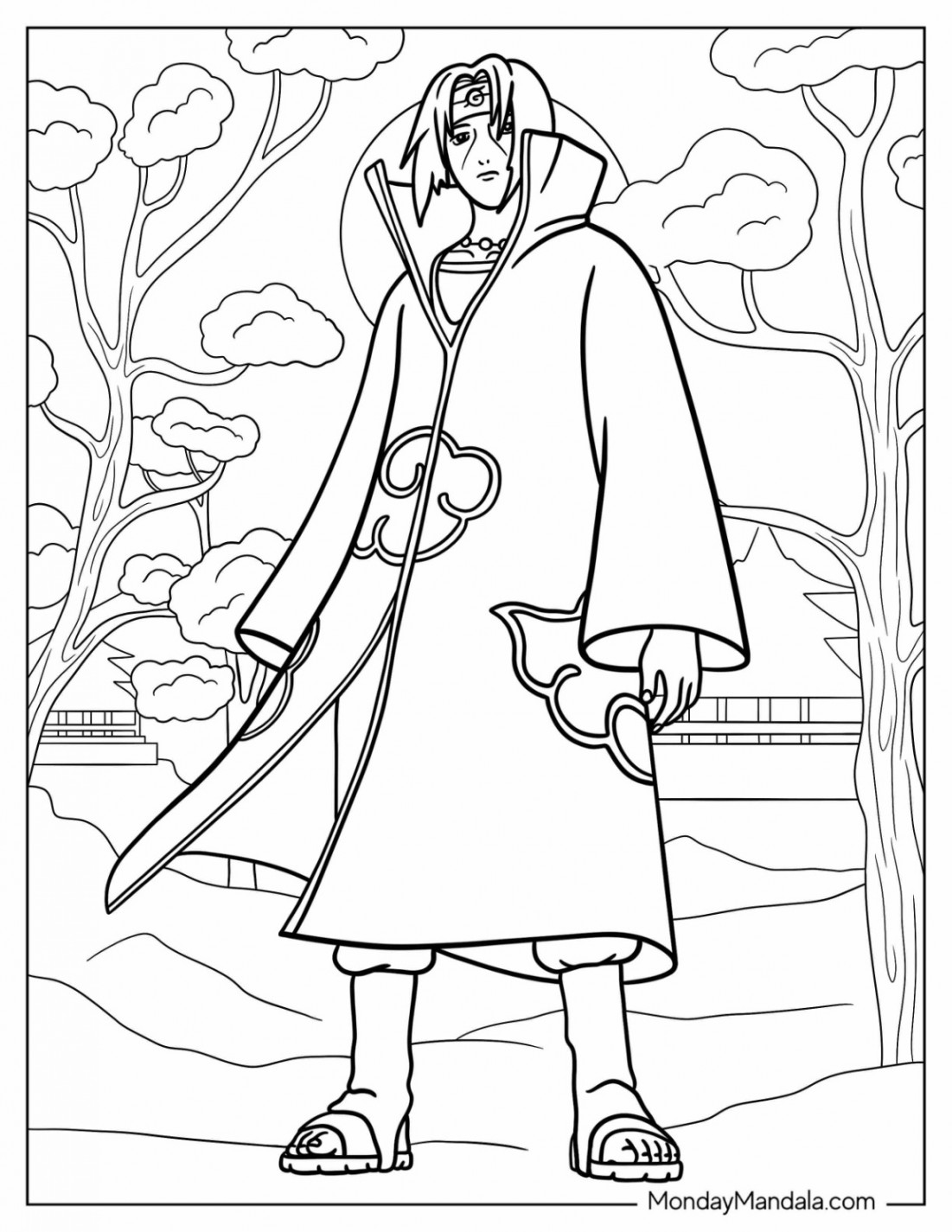 Naruto Coloring Pages (Free PDF Printables)