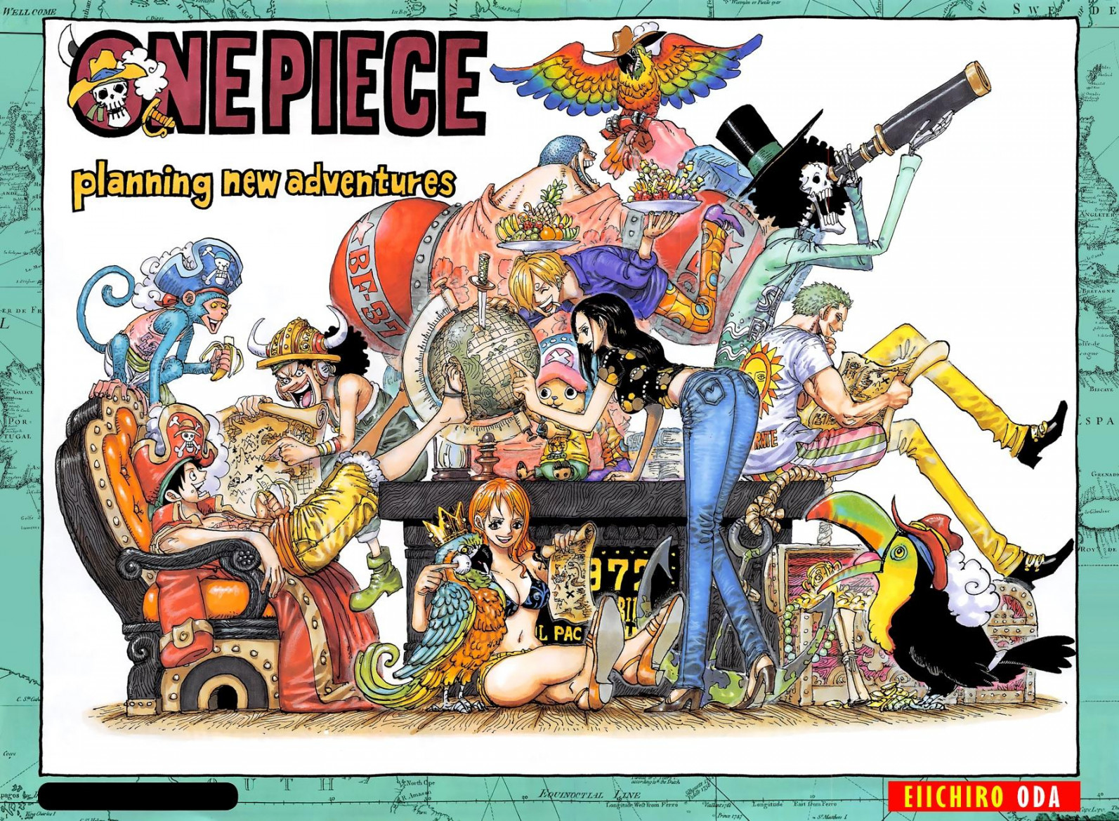 New Color Spread from ch  : r/OnePiece