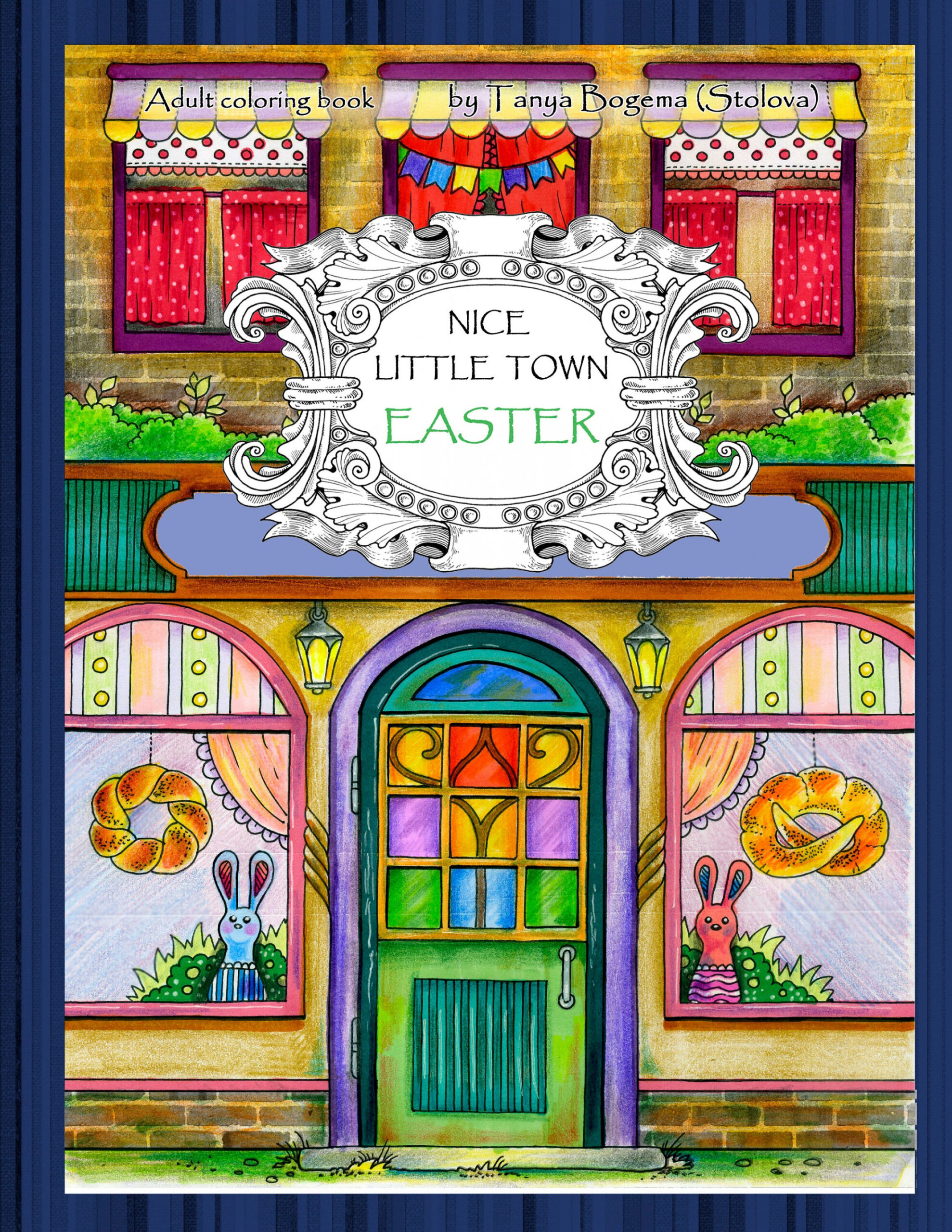 Nice Little Town Easter: Adult Coloring Book tatiana Bogema - Etsy