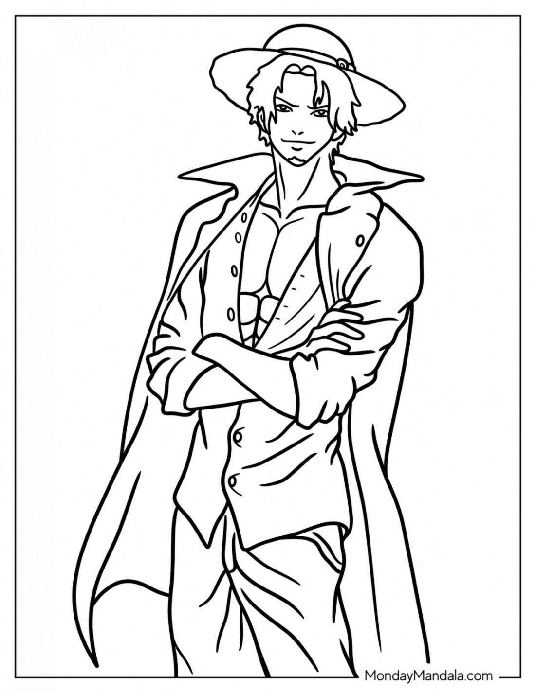 One Piece Coloring Pages (Free PDF Printables)