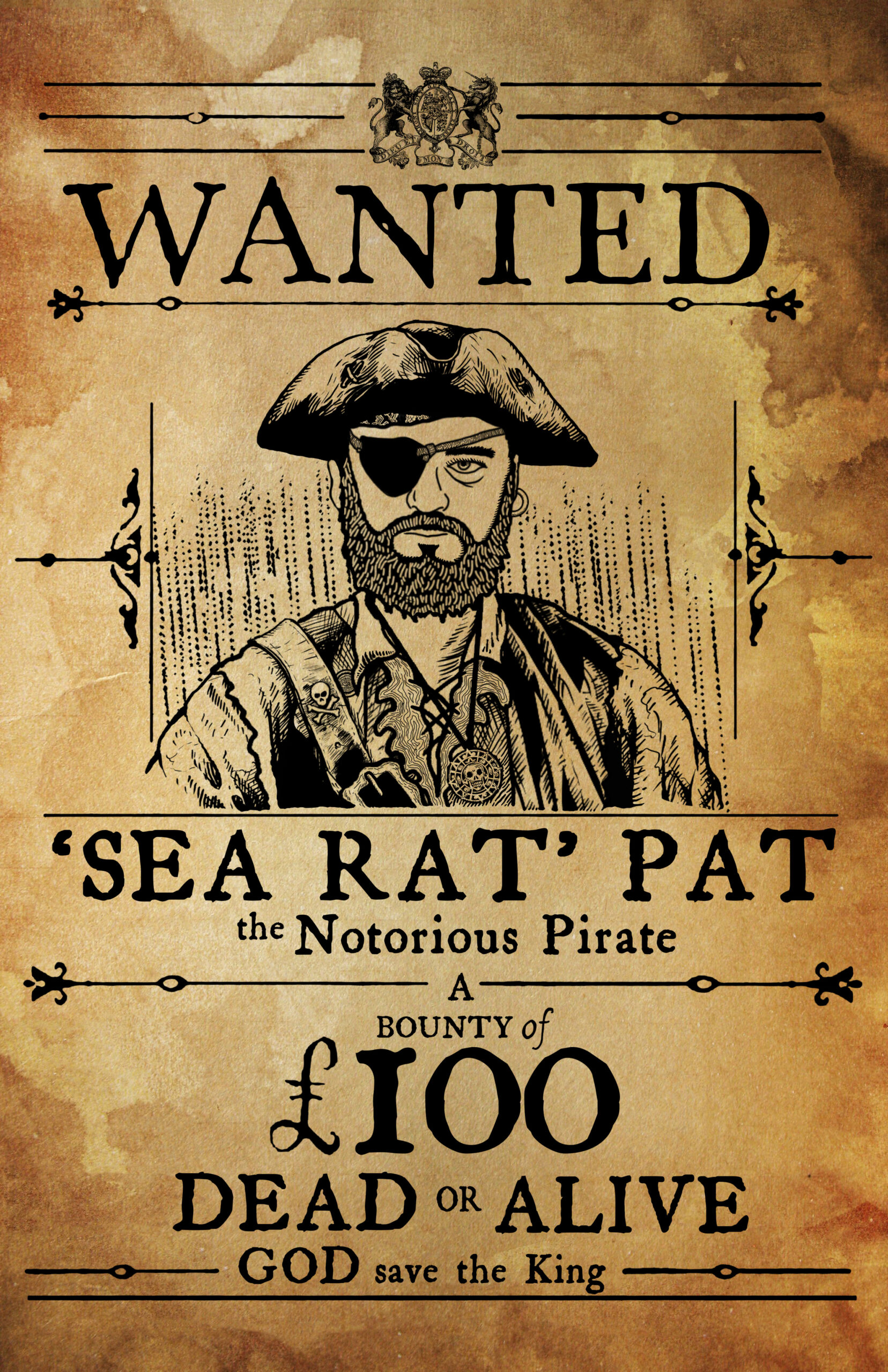 Pirate Costume - Wanted Poster by Morsoth on DeviantArt