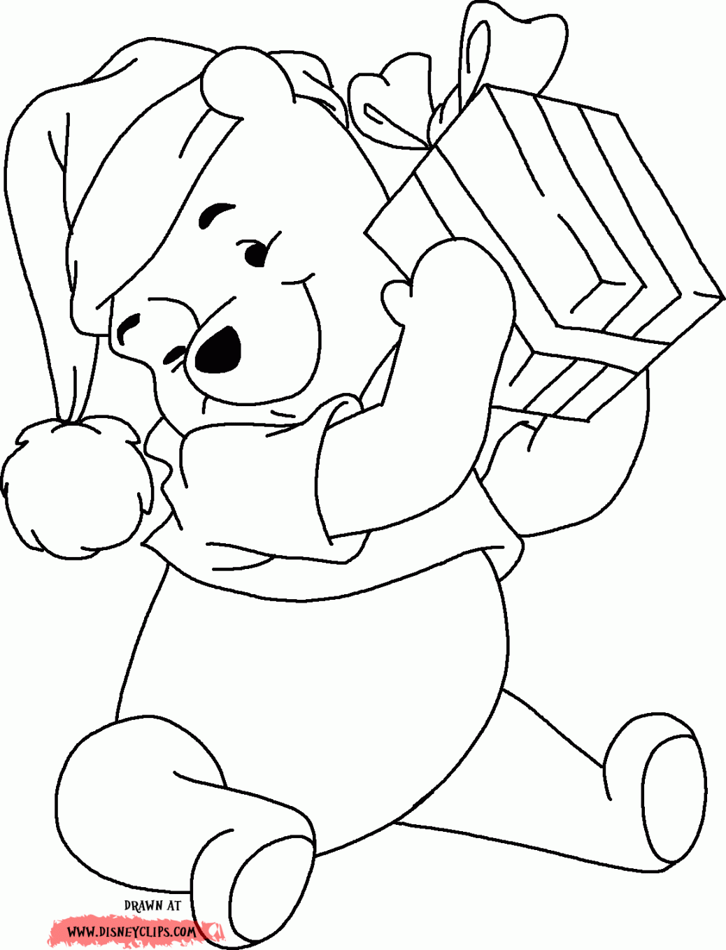 pooh_christmas_coloring