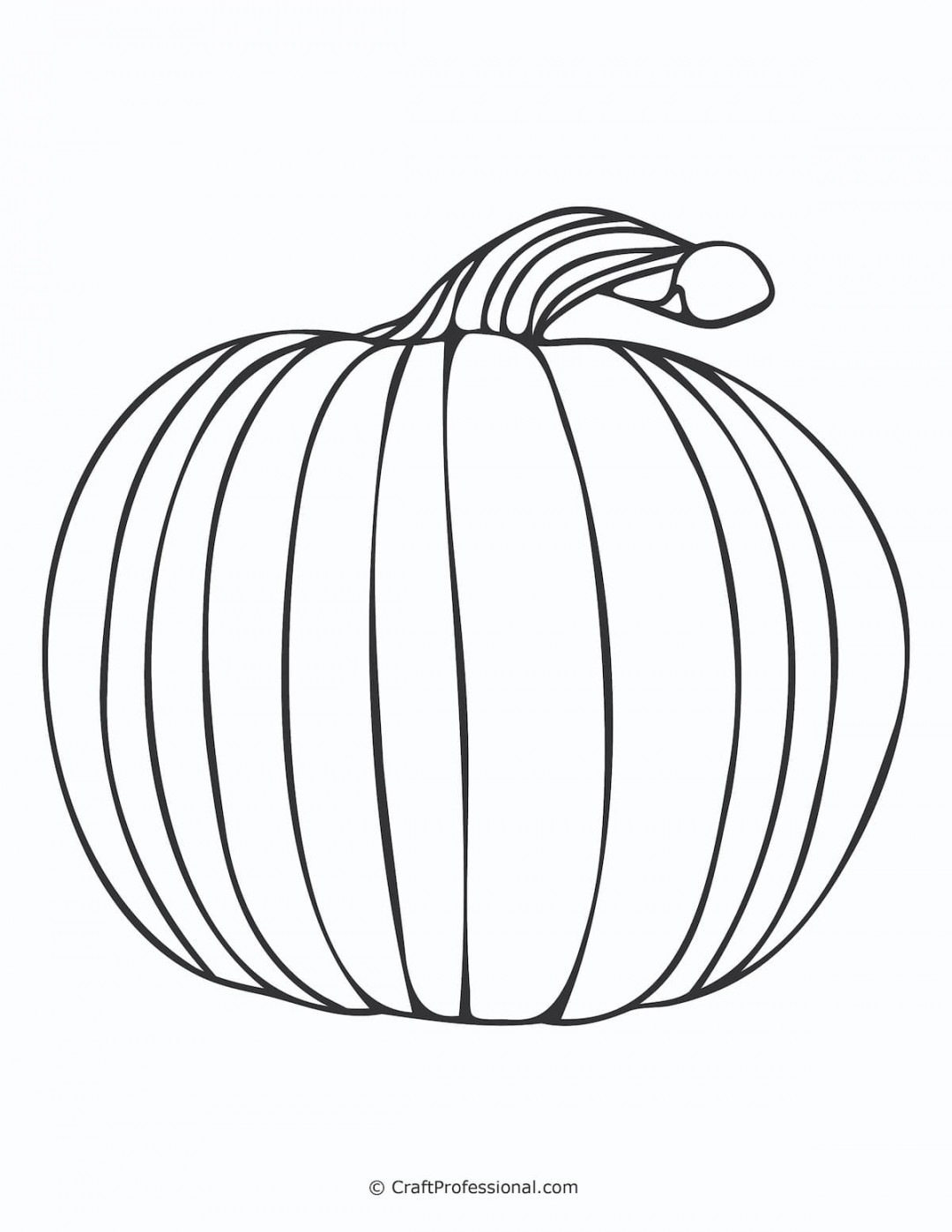 Pumpkin Coloring Pages - Free Printables for Kids & Adults to Color