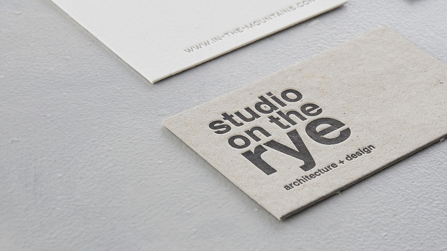 Recycled Business Cards by Wolf & Ink