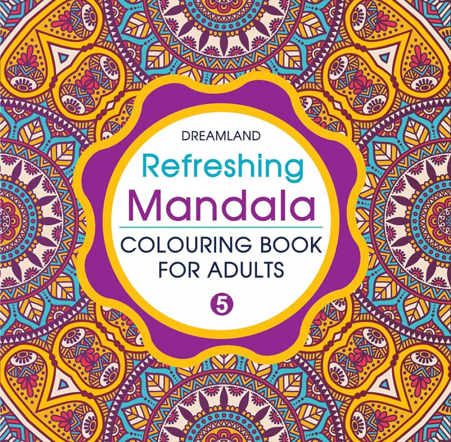 Refreshing Mandala - Colouring Book for Adults Book