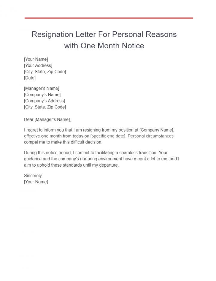 + Resignation Letter For Personal Reasons Examples, How to Write