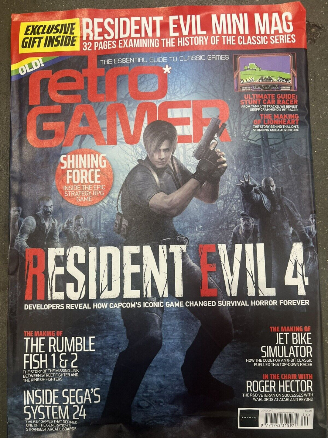 Retro Gamer magazine #  Resident Evil , The Rumble Fish