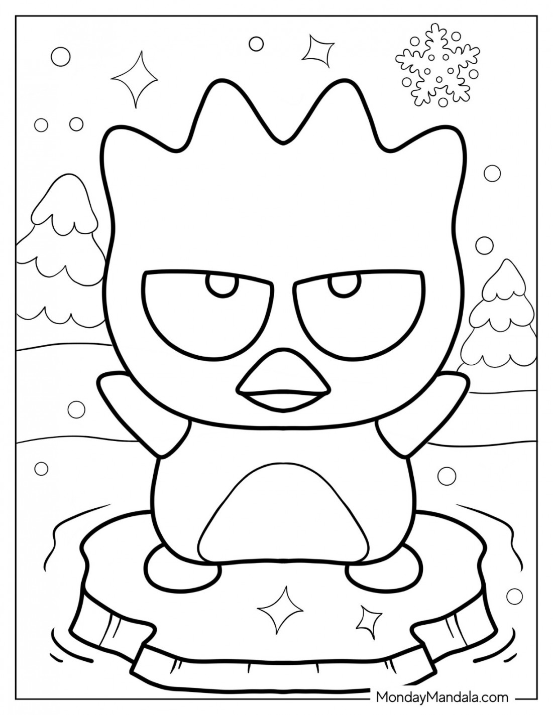 Sanrio Coloring Pages (Free PDF Printables)