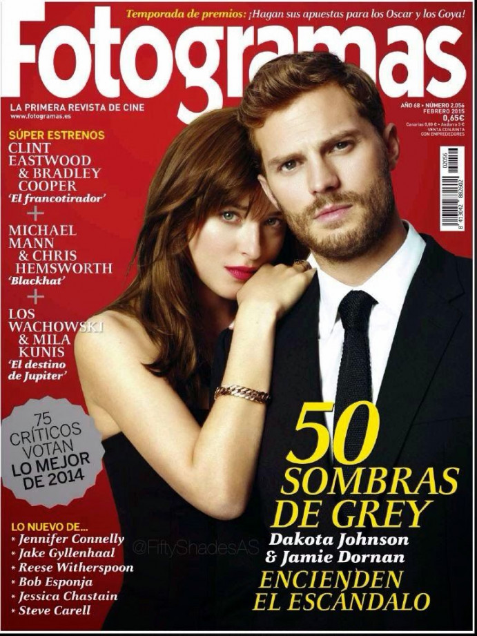 Shades of Grey Magazine Cover #FiftyShadesOfGrey #ValentinesDay