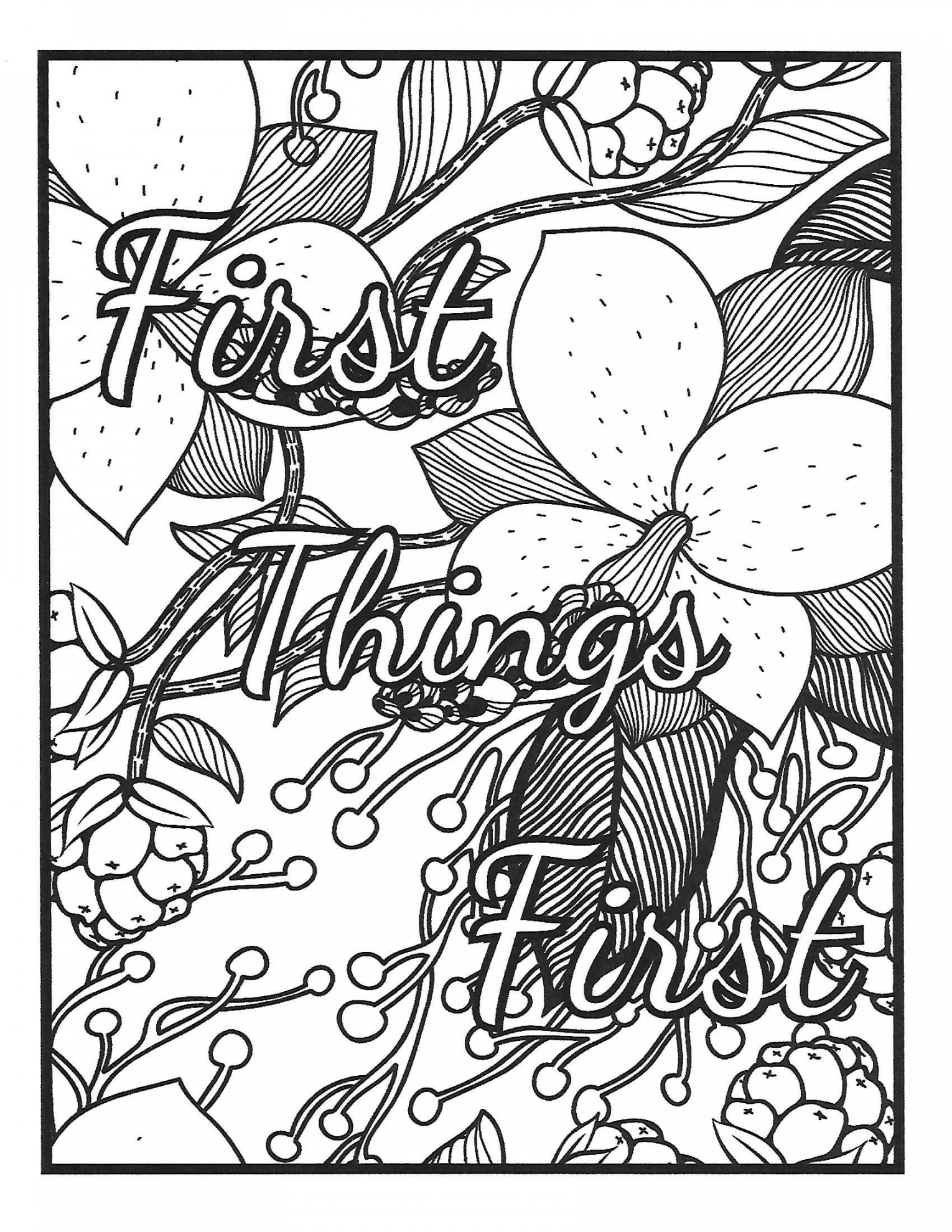 -step Recovery Slogans Adult Coloring Pages - Etsy New Zealand