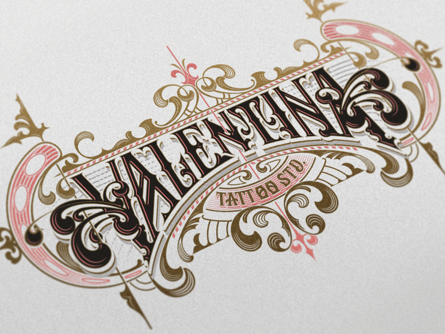 Valentina Tattoo Studio - Vectors by Don Zorrito on Dribbble