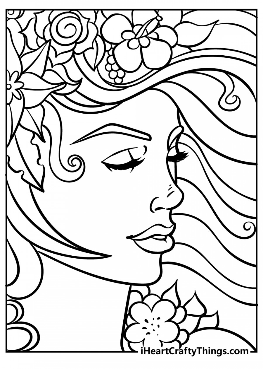 Adult Coloring Pages (% Free Printables)