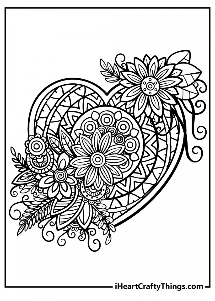 Adult Coloring Pages (% Free Printables)