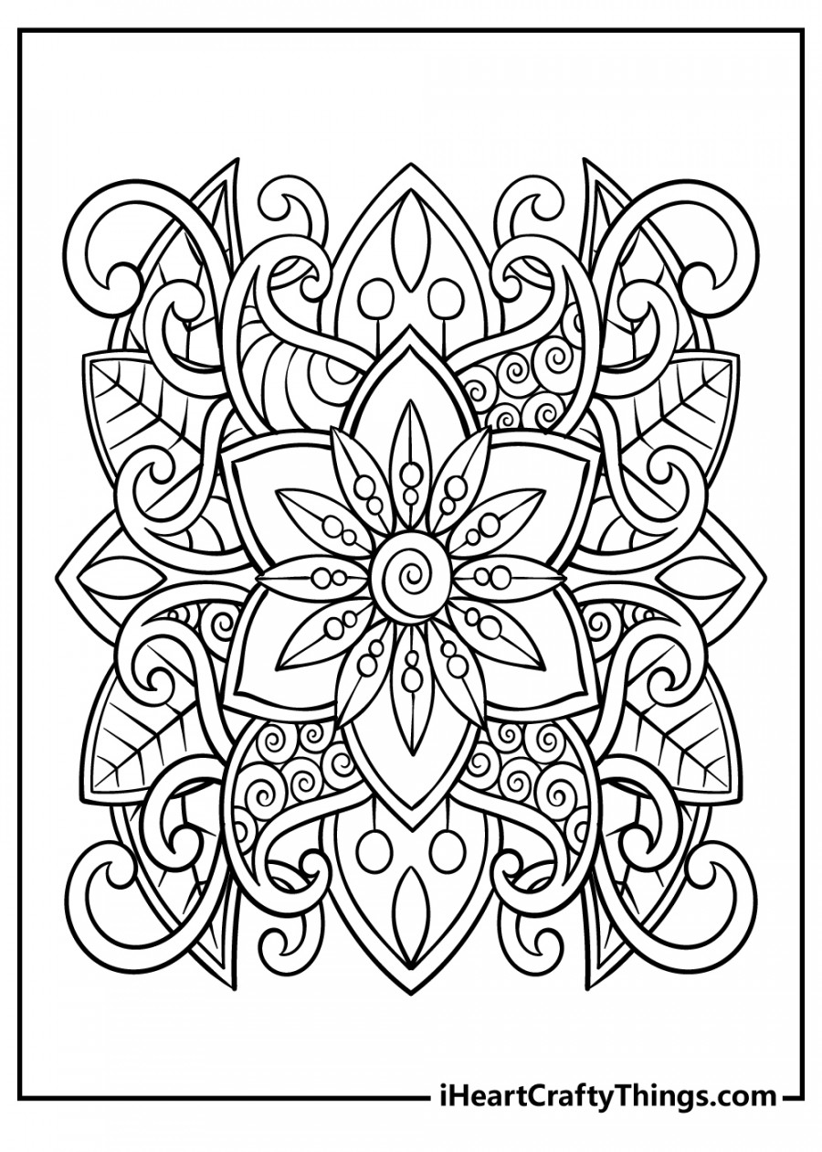 Adult Coloring Pages (% Free Printables)