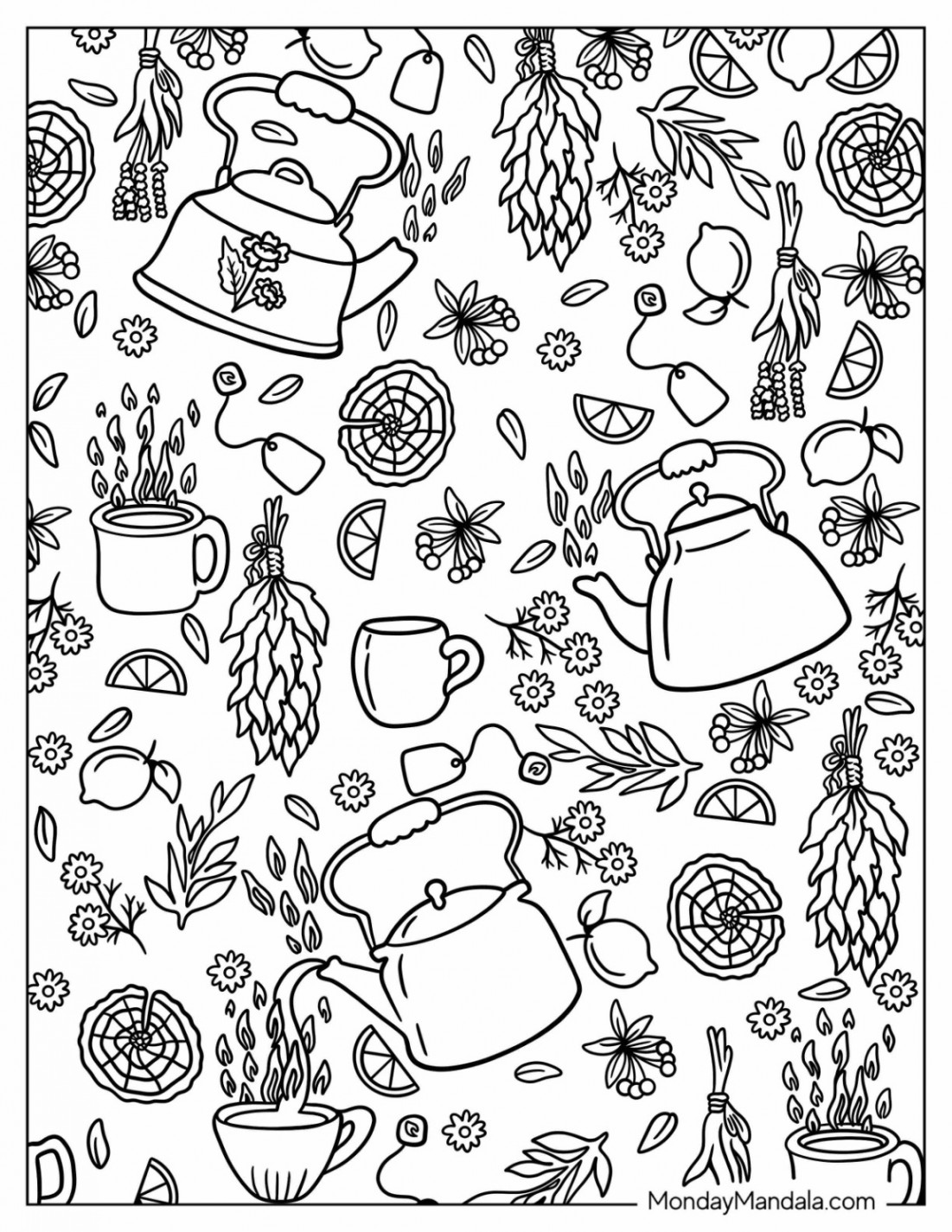 Aesthetic Coloring Pages (Free PDF Printables)