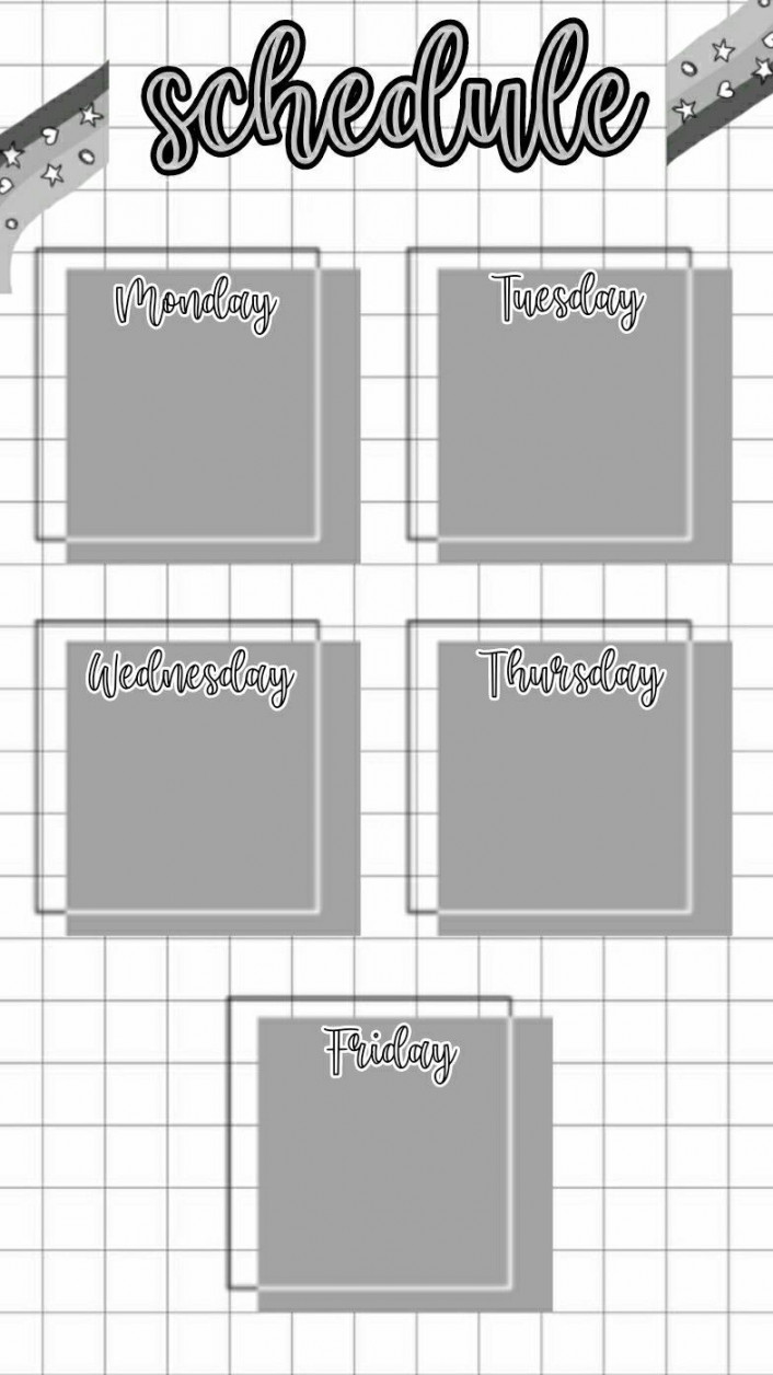 aesthetic schedule template  Timetable template, Study schedule