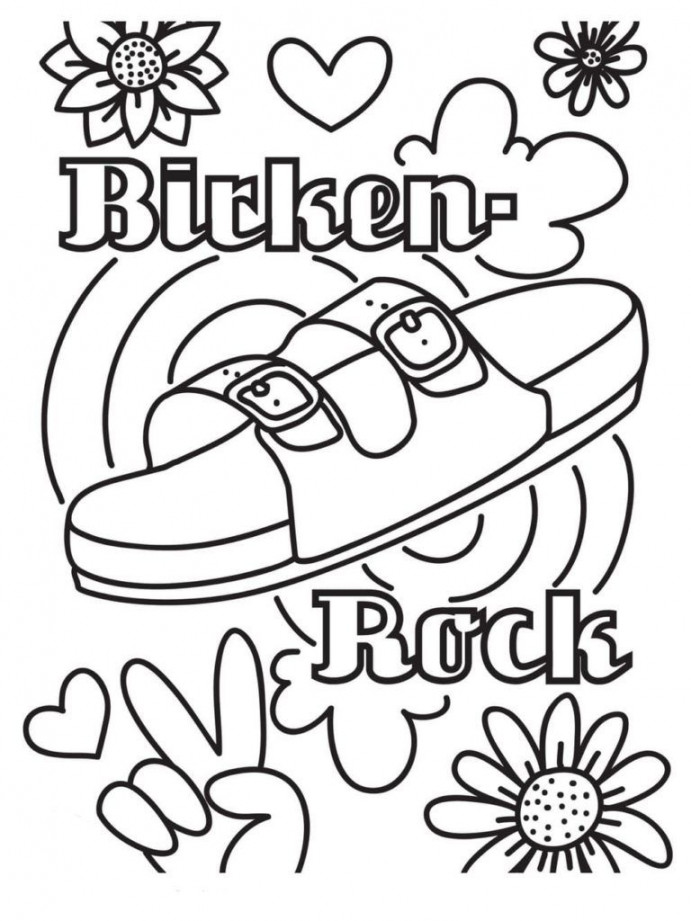 Aesthetics Coloring Pages -  Free coloring pages  Free coloring