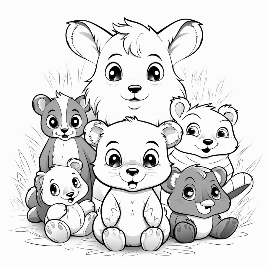 animal coloring pages