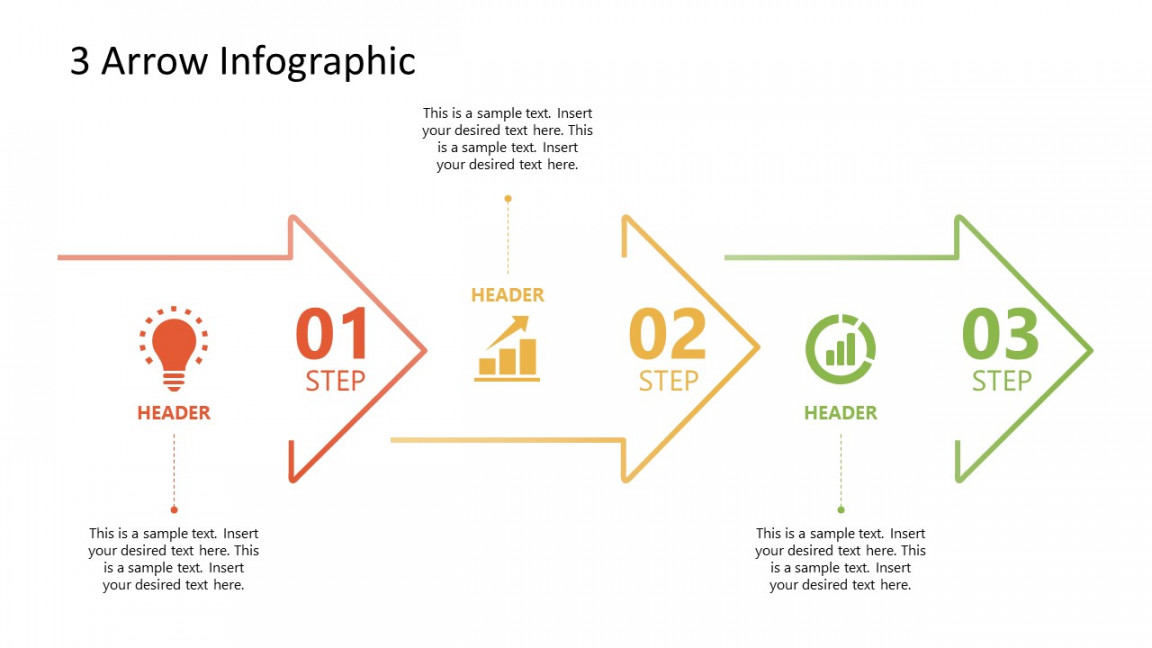 Arrows Milestone Timeline Template