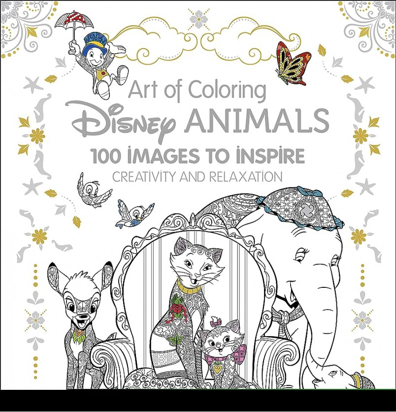 Art of Coloring: Disney Animals:  Images to Inspire Creativity and  Relaxation