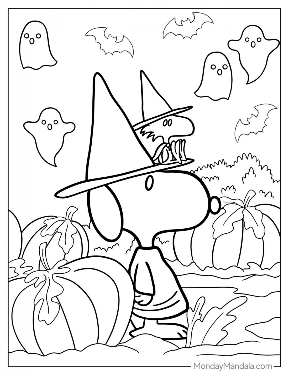 Autumn & Fall Coloring Pages (Free PDF Printables)