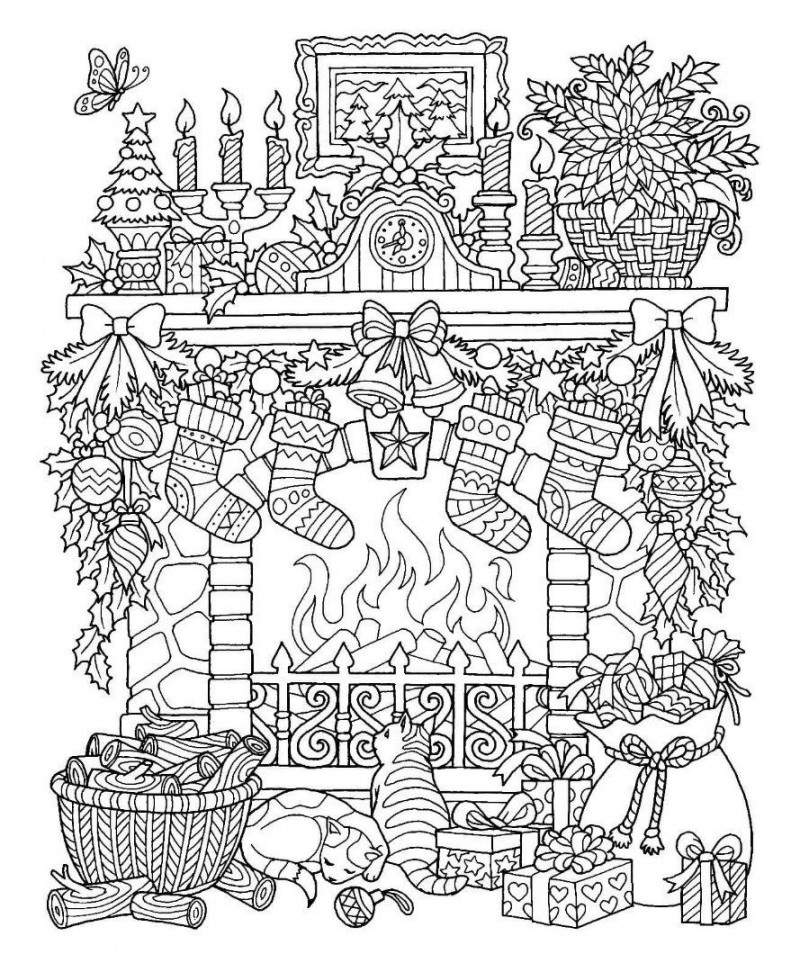 + Awesome Image of Christmas Coloring Pages - davemelillo