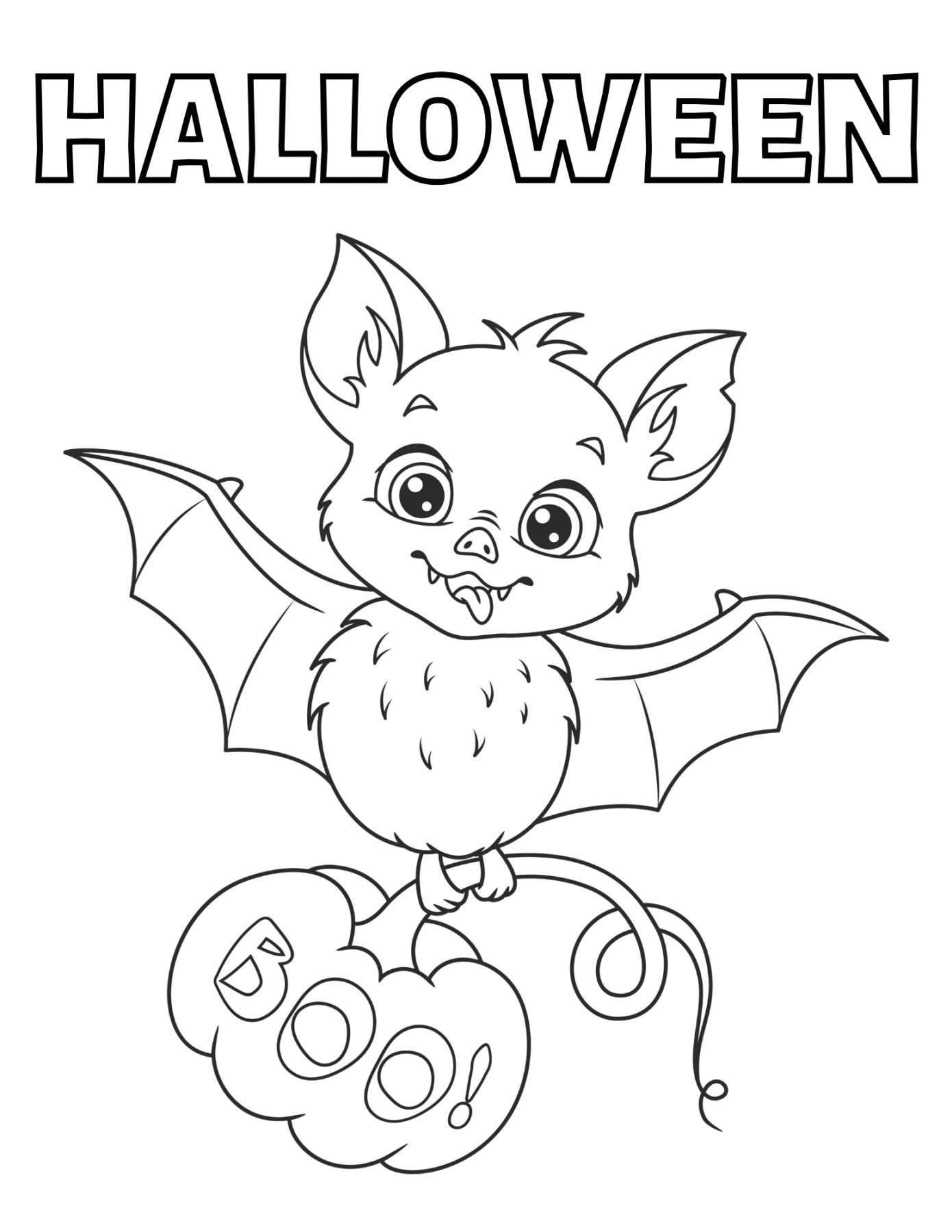 Bat Themed Free Halloween Coloring Pages Printable — xoxoerinsmith