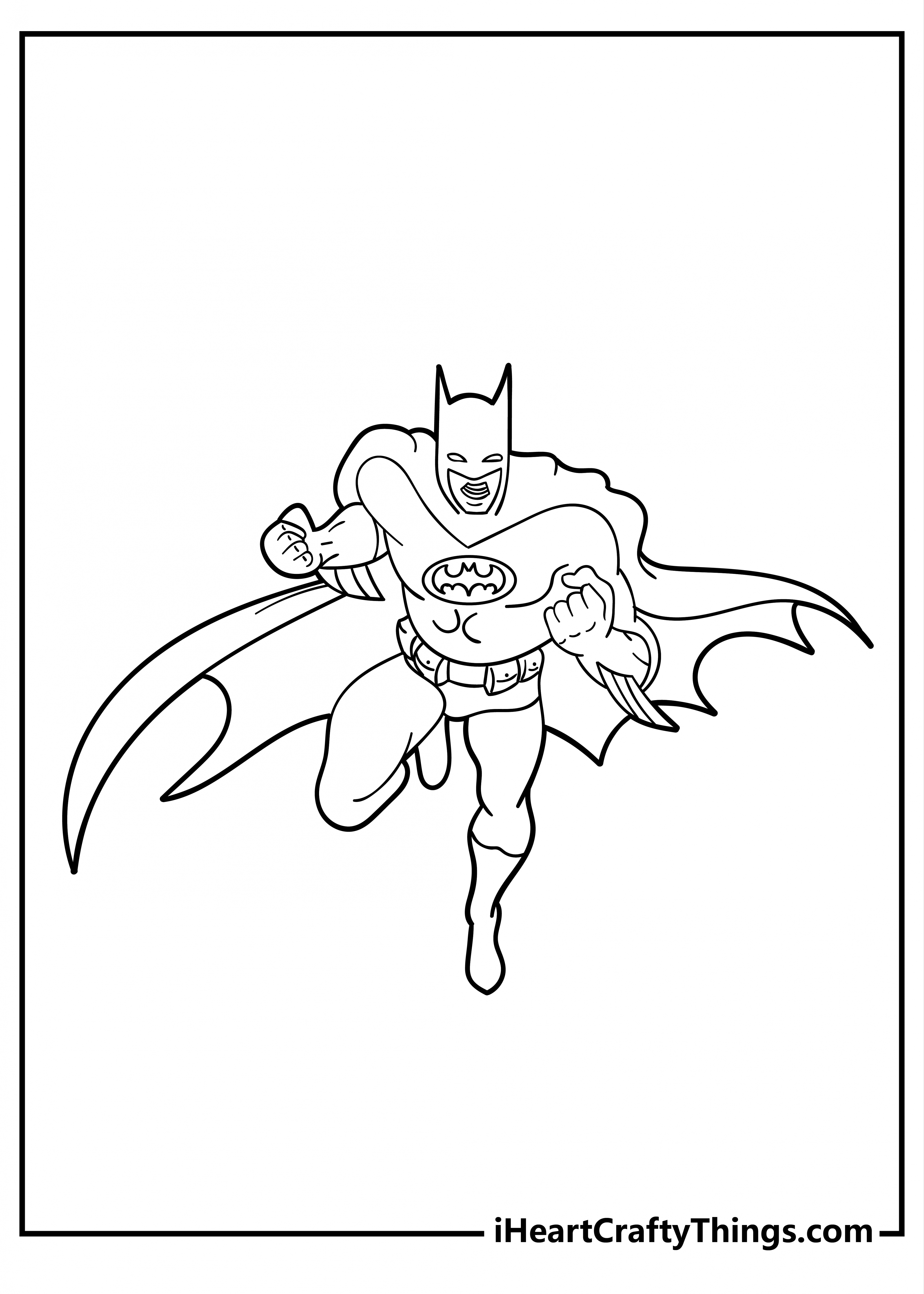 Batman Coloring Pages (% Free Printables)