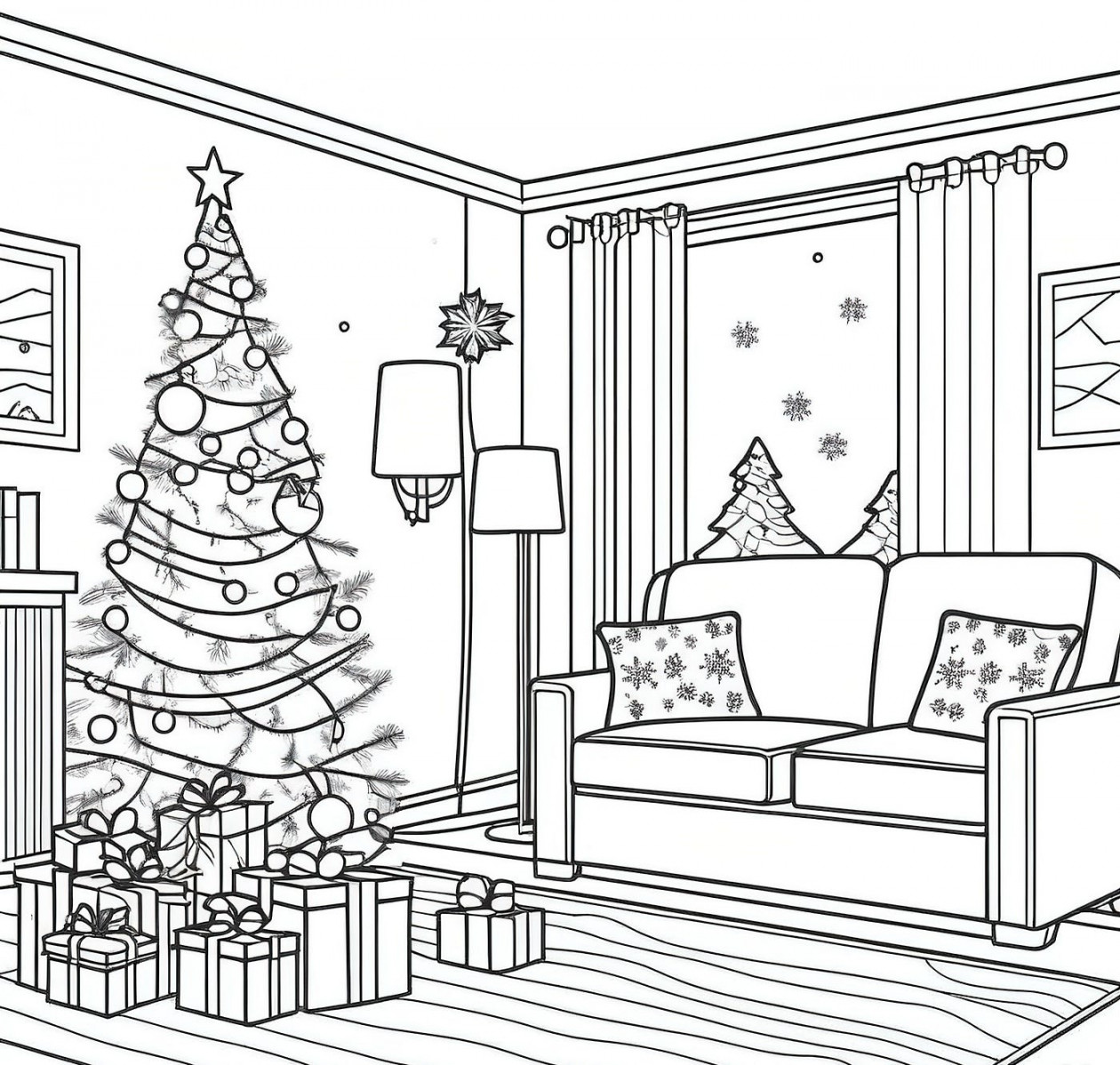 Best Christmas Coloring Pages: Holiday Coloring pages for all