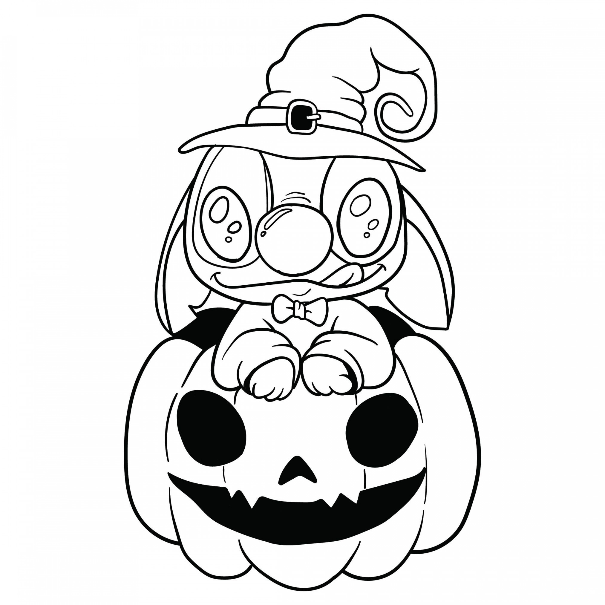 Best Disney Halloween Coloring Pages Printable PDF for Free at