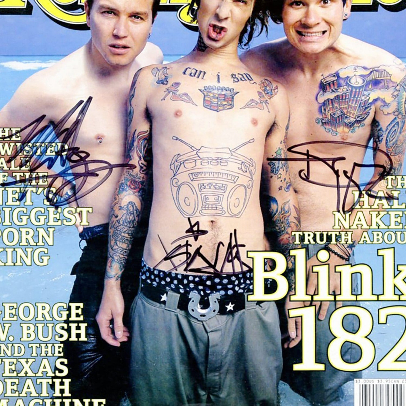 Blink- Magazine Cover Limited Signature Edition Custom - Etsy