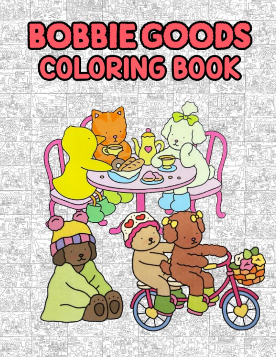 Bobbie Goods Coloring Book: + One Sided Drawing JUMBO Pages Of