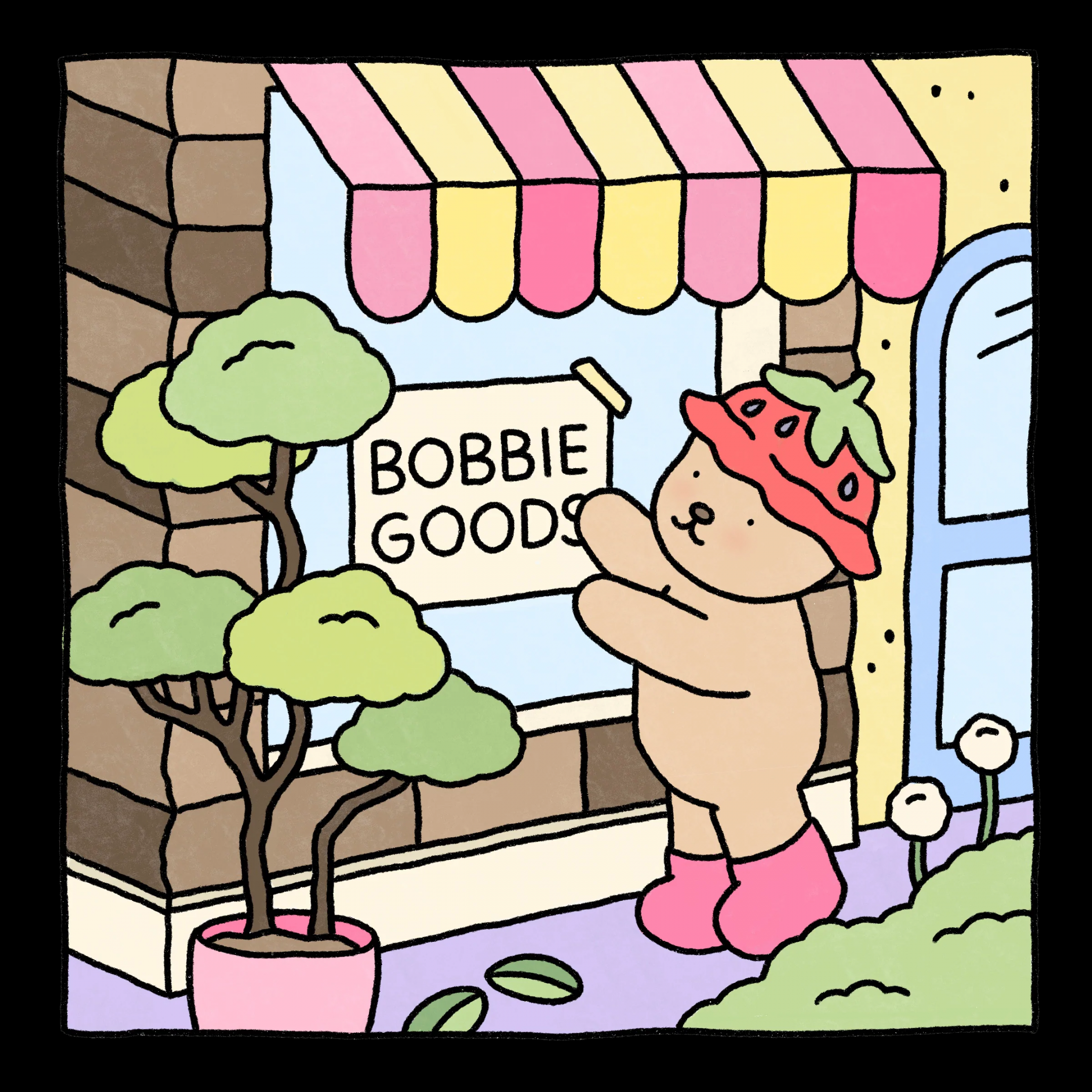 Bobbie Goods  Coloring books, Cute coloring pages, Coloring book art